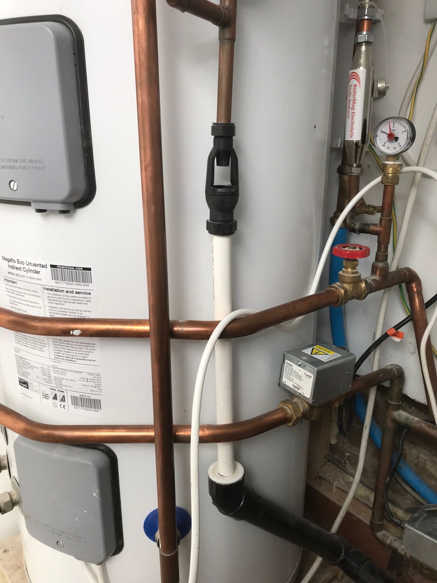 Megaflo Eco unvented cylinder