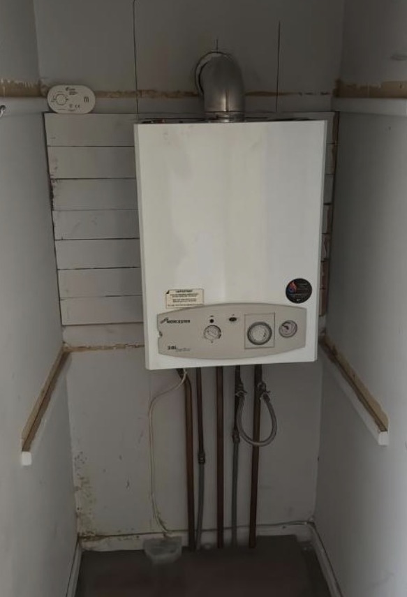 Cupboard boiler upgrade before