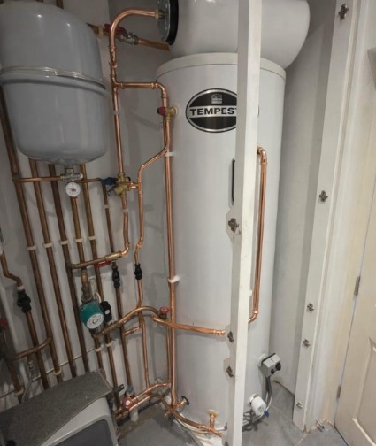 Unvented cylinder upgrade after