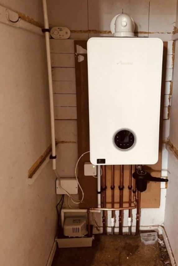 Cupboard boiler upgrade after